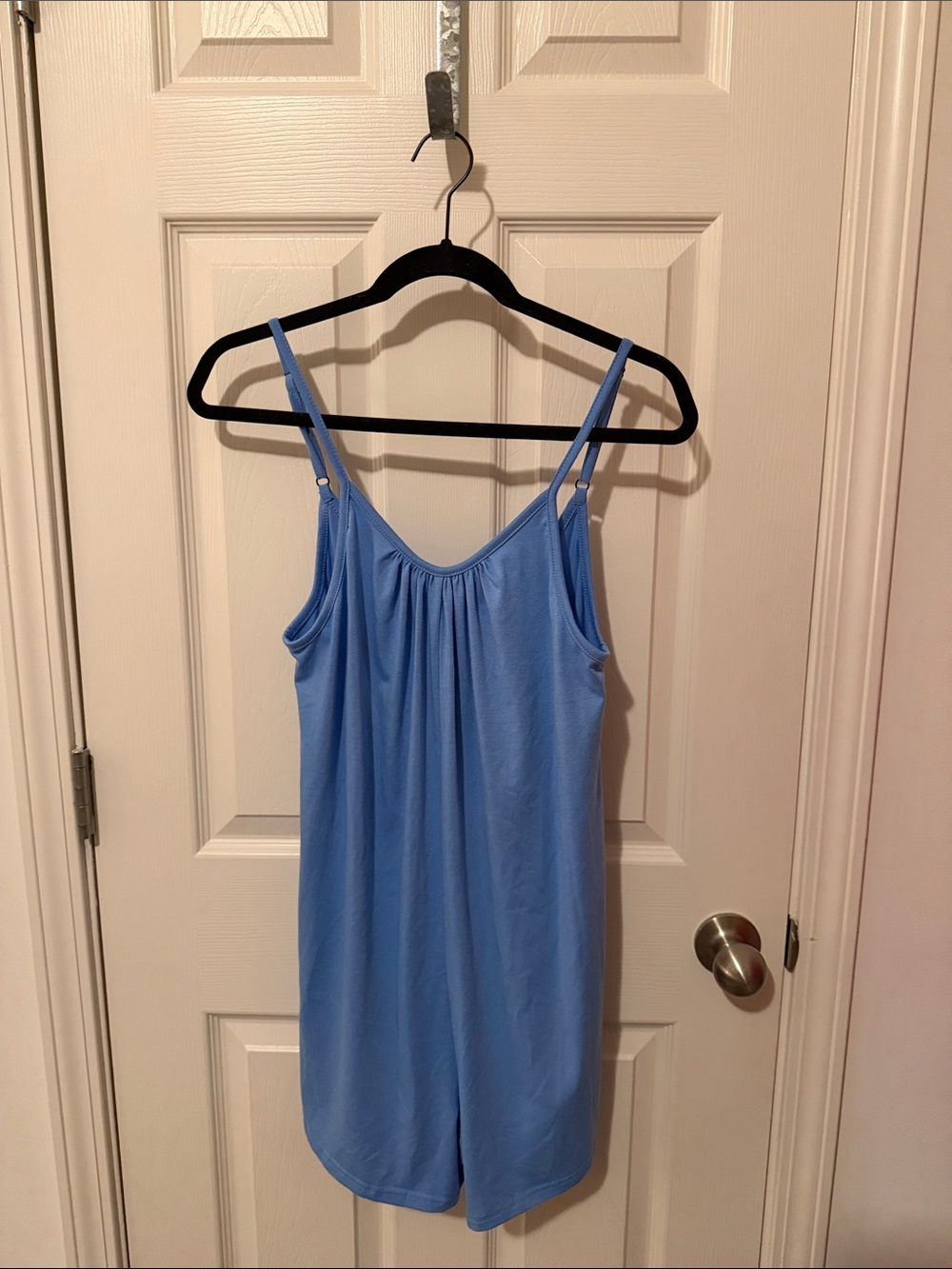 Light Blue Women's Spaghetti-Strap jumper